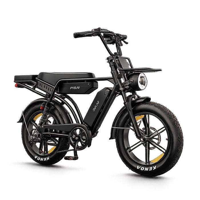 PIXAR M9 retro e-bike black