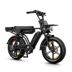 PIXAR M9 retro e-bike black 1