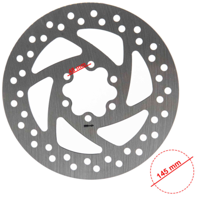 145 mm 6-hole brake disc with 6 screws