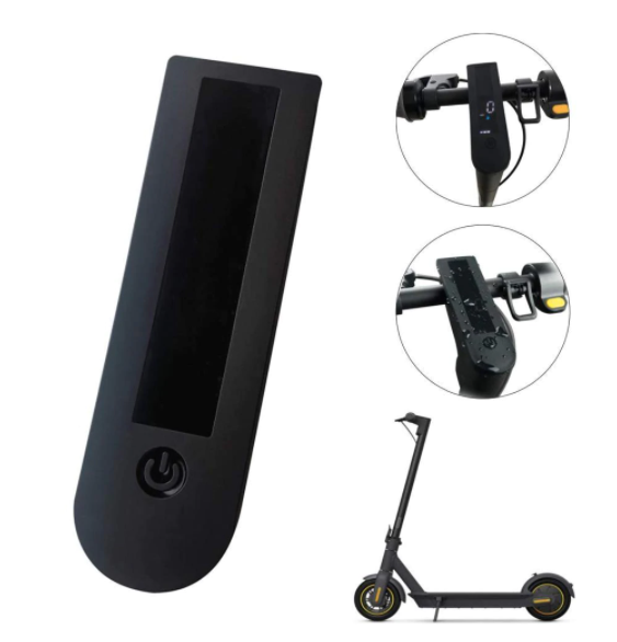 Waterproof silicone display cover for Segway Max G30, black