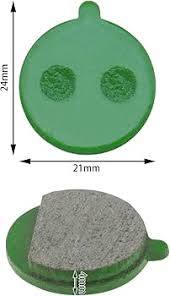 Green ceramic brake pads for Kugoo M4