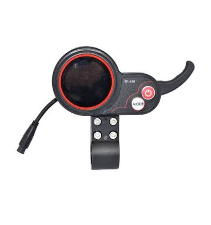 TF100 display with lock and 6-pin waterproof plug